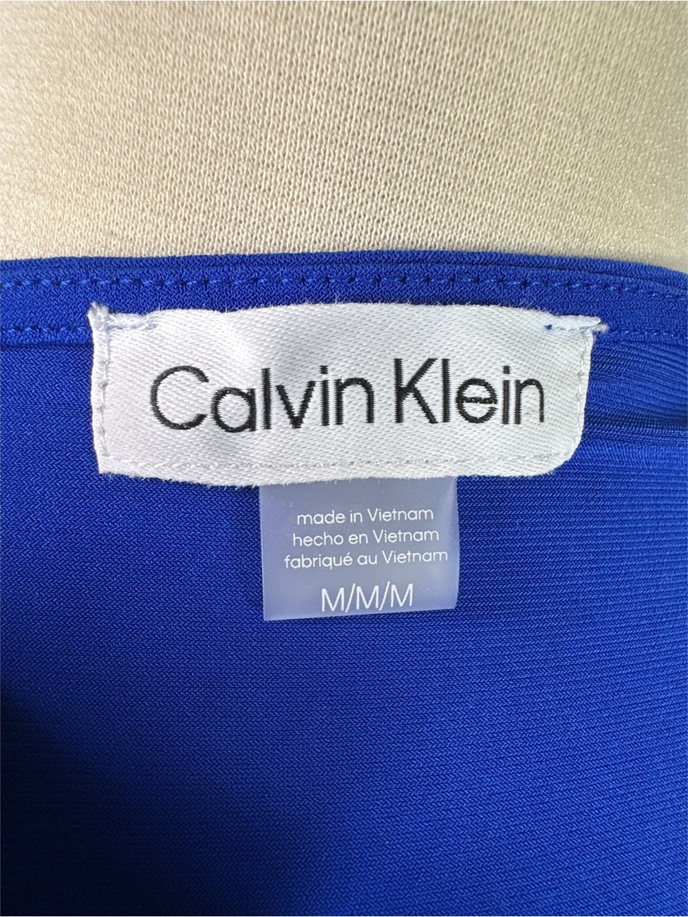 Calvin Klein Casual Short Sleeves V-Neck Top - Picture 7 of 11